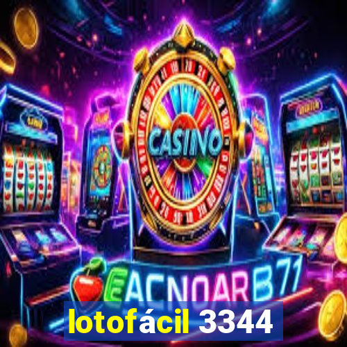 lotofácil 3344